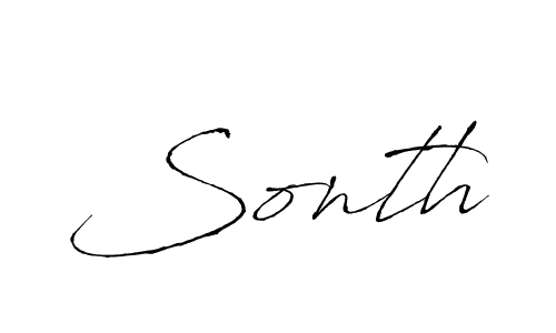 How to make Sonth name signature. Use Antro_Vectra style for creating short signs online. This is the latest handwritten sign. Sonth signature style 6 images and pictures png
