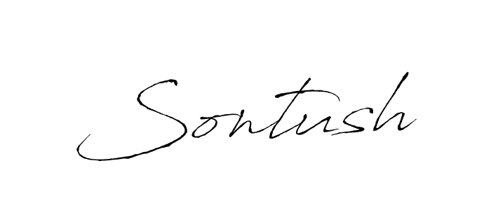 This is the best signature style for the Sontush name. Also you like these signature font (Antro_Vectra). Mix name signature. Sontush signature style 6 images and pictures png