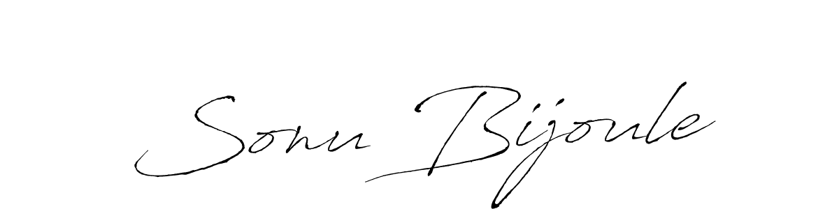 How to make Sonu Bijoule signature? Antro_Vectra is a professional autograph style. Create handwritten signature for Sonu Bijoule name. Sonu Bijoule signature style 6 images and pictures png