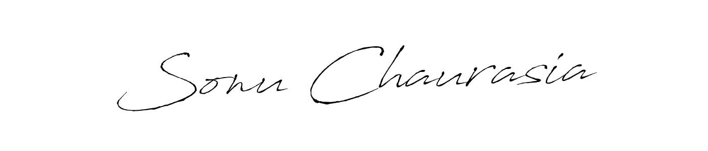 You should practise on your own different ways (Antro_Vectra) to write your name (Sonu Chaurasia) in signature. don't let someone else do it for you. Sonu Chaurasia signature style 6 images and pictures png