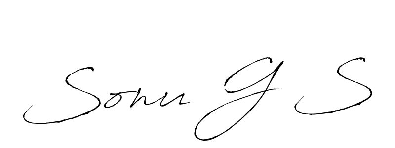 You can use this online signature creator to create a handwritten signature for the name Sonu G S. This is the best online autograph maker. Sonu G S signature style 6 images and pictures png