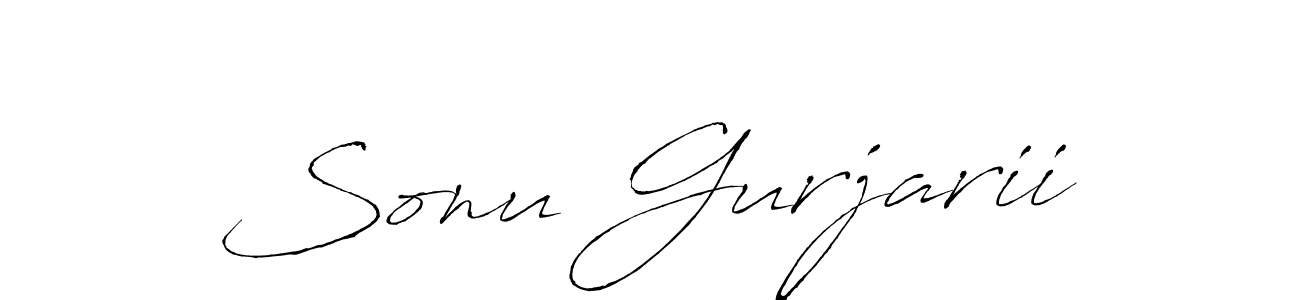 You can use this online signature creator to create a handwritten signature for the name Sonu Gurjarii. This is the best online autograph maker. Sonu Gurjarii signature style 6 images and pictures png