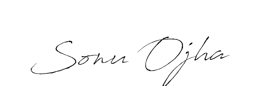 Create a beautiful signature design for name Sonu Ojha. With this signature (Antro_Vectra) fonts, you can make a handwritten signature for free. Sonu Ojha signature style 6 images and pictures png