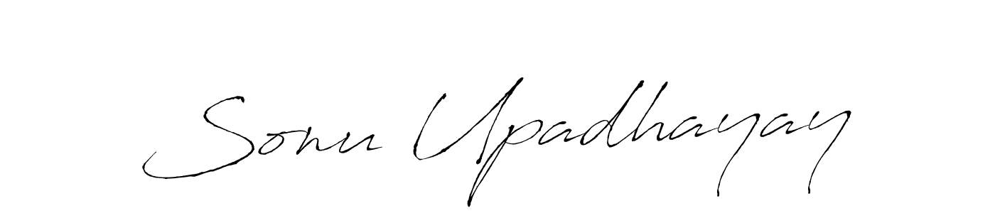 You should practise on your own different ways (Antro_Vectra) to write your name (Sonu Upadhayay) in signature. don't let someone else do it for you. Sonu Upadhayay signature style 6 images and pictures png