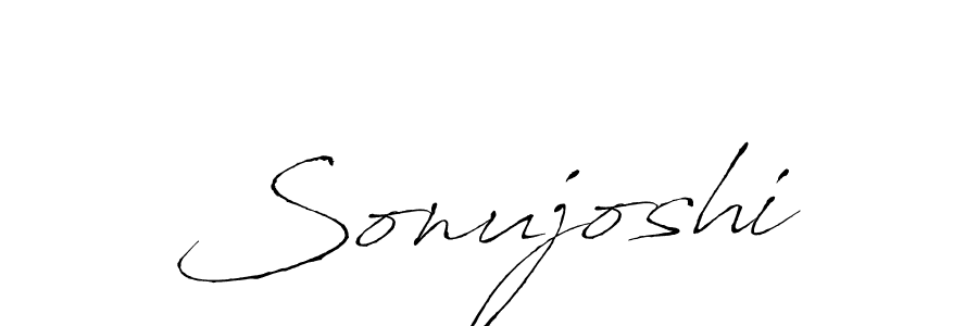 Once you've used our free online signature maker to create your best signature Antro_Vectra style, it's time to enjoy all of the benefits that Sonujoshi name signing documents. Sonujoshi signature style 6 images and pictures png