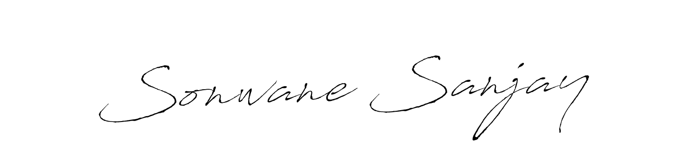 Once you've used our free online signature maker to create your best signature Antro_Vectra style, it's time to enjoy all of the benefits that Sonwane Sanjay name signing documents. Sonwane Sanjay signature style 6 images and pictures png