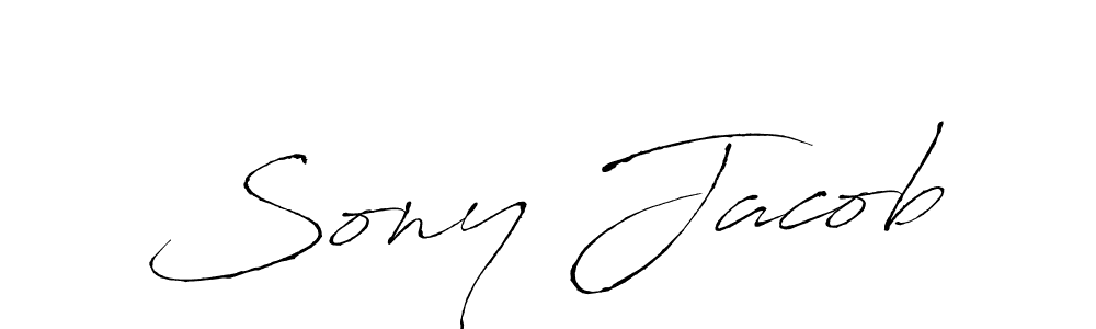 Also You can easily find your signature by using the search form. We will create Sony Jacob name handwritten signature images for you free of cost using Antro_Vectra sign style. Sony Jacob signature style 6 images and pictures png