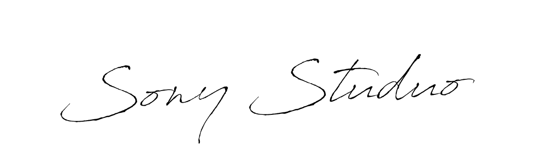 Antro_Vectra is a professional signature style that is perfect for those who want to add a touch of class to their signature. It is also a great choice for those who want to make their signature more unique. Get Sony Studuo name to fancy signature for free. Sony Studuo signature style 6 images and pictures png