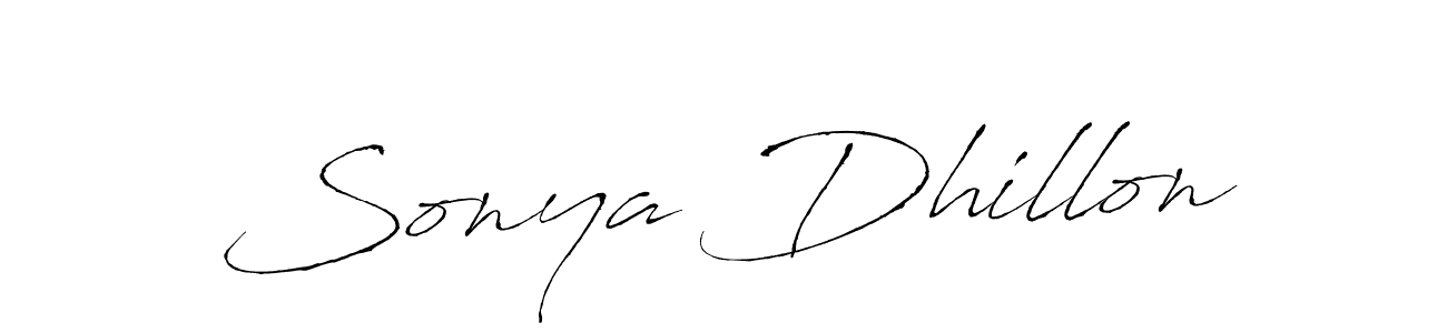 Antro_Vectra is a professional signature style that is perfect for those who want to add a touch of class to their signature. It is also a great choice for those who want to make their signature more unique. Get Sonya Dhillon name to fancy signature for free. Sonya Dhillon signature style 6 images and pictures png