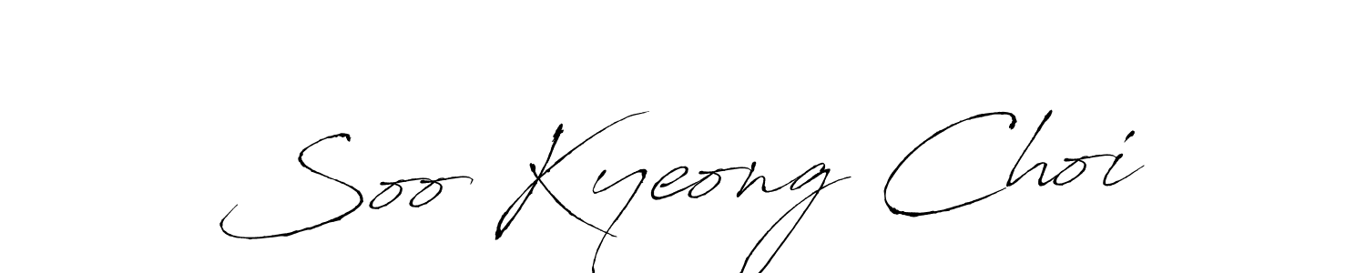 How to make Soo Kyeong Choi name signature. Use Antro_Vectra style for creating short signs online. This is the latest handwritten sign. Soo Kyeong Choi signature style 6 images and pictures png