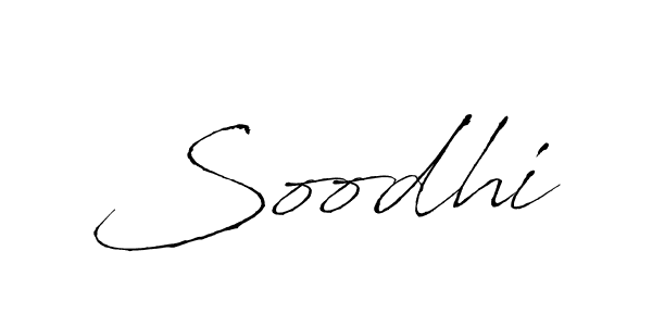 Create a beautiful signature design for name Soodhi. With this signature (Antro_Vectra) fonts, you can make a handwritten signature for free. Soodhi signature style 6 images and pictures png