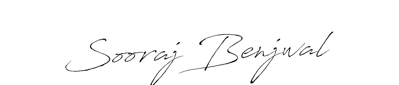 You should practise on your own different ways (Antro_Vectra) to write your name (Sooraj Benjwal) in signature. don't let someone else do it for you. Sooraj Benjwal signature style 6 images and pictures png