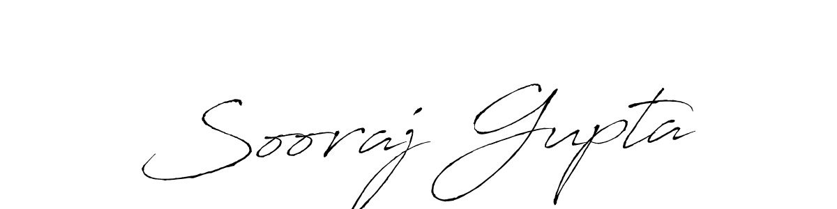 Sooraj Gupta stylish signature style. Best Handwritten Sign (Antro_Vectra) for my name. Handwritten Signature Collection Ideas for my name Sooraj Gupta. Sooraj Gupta signature style 6 images and pictures png