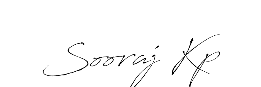 Use a signature maker to create a handwritten signature online. With this signature software, you can design (Antro_Vectra) your own signature for name Sooraj Kp. Sooraj Kp signature style 6 images and pictures png