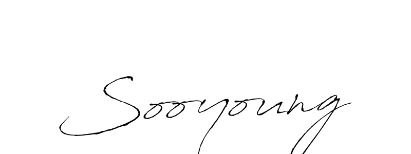 Use a signature maker to create a handwritten signature online. With this signature software, you can design (Antro_Vectra) your own signature for name Sooyoung. Sooyoung signature style 6 images and pictures png