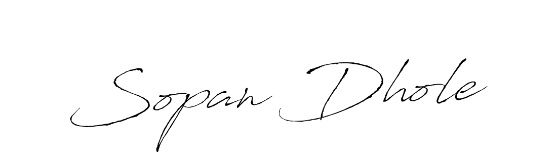 It looks lik you need a new signature style for name Sopan Dhole. Design unique handwritten (Antro_Vectra) signature with our free signature maker in just a few clicks. Sopan Dhole signature style 6 images and pictures png