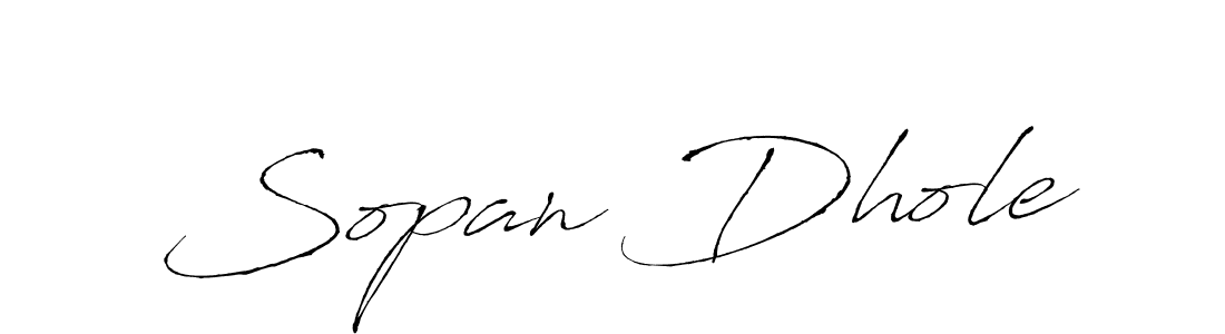 It looks lik you need a new signature style for name Sopan Dhole. Design unique handwritten (Antro_Vectra) signature with our free signature maker in just a few clicks. Sopan Dhole signature style 6 images and pictures png