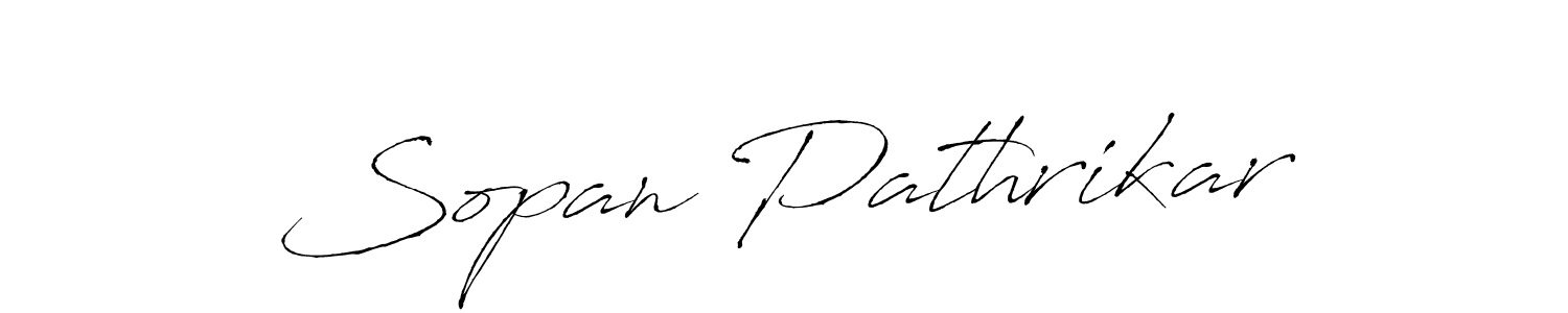 It looks lik you need a new signature style for name Sopan Pathrikar. Design unique handwritten (Antro_Vectra) signature with our free signature maker in just a few clicks. Sopan Pathrikar signature style 6 images and pictures png