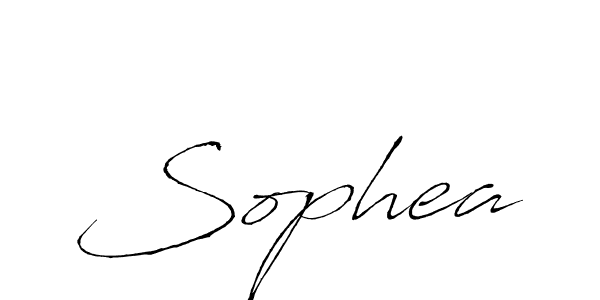 Design your own signature with our free online signature maker. With this signature software, you can create a handwritten (Antro_Vectra) signature for name Sophea. Sophea signature style 6 images and pictures png