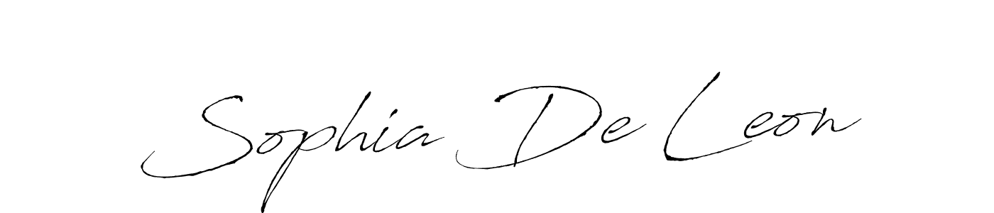 How to Draw Sophia De Leon signature style? Antro_Vectra is a latest design signature styles for name Sophia De Leon. Sophia De Leon signature style 6 images and pictures png