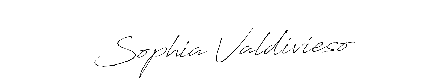 You should practise on your own different ways (Antro_Vectra) to write your name (Sophia Valdivieso) in signature. don't let someone else do it for you. Sophia Valdivieso signature style 6 images and pictures png