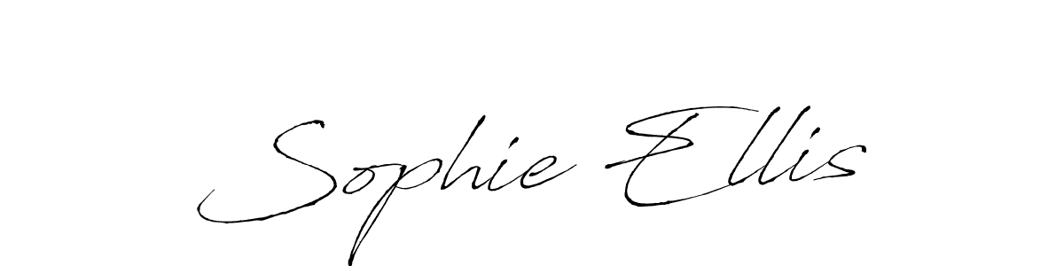 You should practise on your own different ways (Antro_Vectra) to write your name (Sophie Ellis) in signature. don't let someone else do it for you. Sophie Ellis signature style 6 images and pictures png