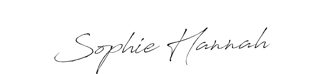 Sophie Hannah stylish signature style. Best Handwritten Sign (Antro_Vectra) for my name. Handwritten Signature Collection Ideas for my name Sophie Hannah. Sophie Hannah signature style 6 images and pictures png
