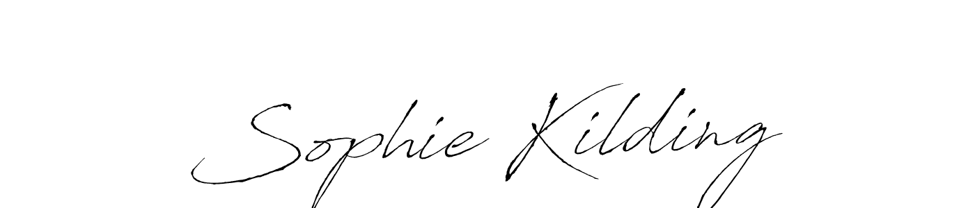 Sophie Kilding stylish signature style. Best Handwritten Sign (Antro_Vectra) for my name. Handwritten Signature Collection Ideas for my name Sophie Kilding. Sophie Kilding signature style 6 images and pictures png