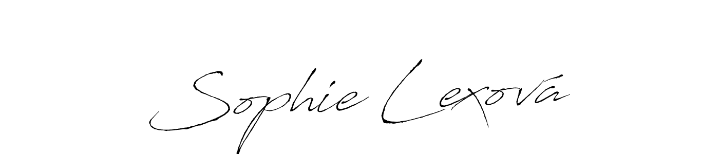 Use a signature maker to create a handwritten signature online. With this signature software, you can design (Antro_Vectra) your own signature for name Sophie Lexová. Sophie Lexová signature style 6 images and pictures png