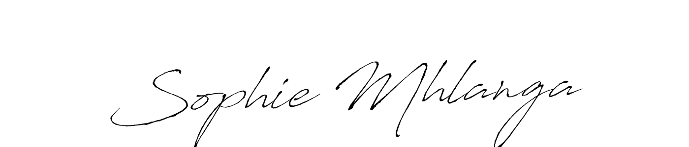 Also You can easily find your signature by using the search form. We will create Sophie Mhlanga name handwritten signature images for you free of cost using Antro_Vectra sign style. Sophie Mhlanga signature style 6 images and pictures png