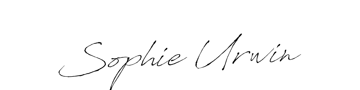 Make a beautiful signature design for name Sophie Urwin. With this signature (Antro_Vectra) style, you can create a handwritten signature for free. Sophie Urwin signature style 6 images and pictures png