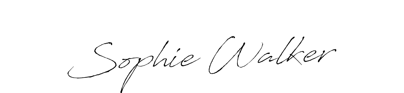 Make a beautiful signature design for name Sophie Walker. With this signature (Antro_Vectra) style, you can create a handwritten signature for free. Sophie Walker signature style 6 images and pictures png