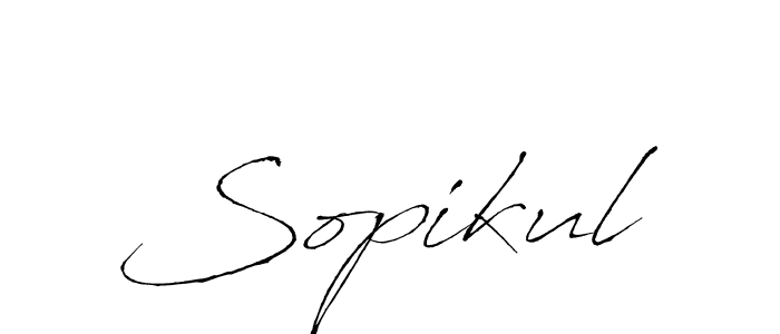 How to Draw Sopikul signature style? Antro_Vectra is a latest design signature styles for name Sopikul. Sopikul signature style 6 images and pictures png