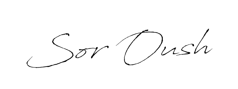 You should practise on your own different ways (Antro_Vectra) to write your name (Sor Oush) in signature. don't let someone else do it for you. Sor Oush signature style 6 images and pictures png