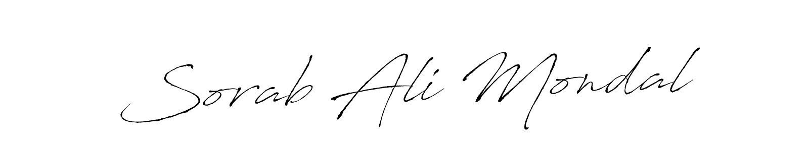 How to Draw Sorab Ali Mondal signature style? Antro_Vectra is a latest design signature styles for name Sorab Ali Mondal. Sorab Ali Mondal signature style 6 images and pictures png