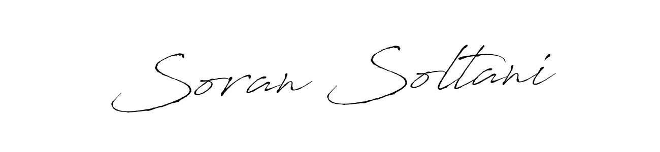 How to make Soran Soltani signature? Antro_Vectra is a professional autograph style. Create handwritten signature for Soran Soltani name. Soran Soltani signature style 6 images and pictures png