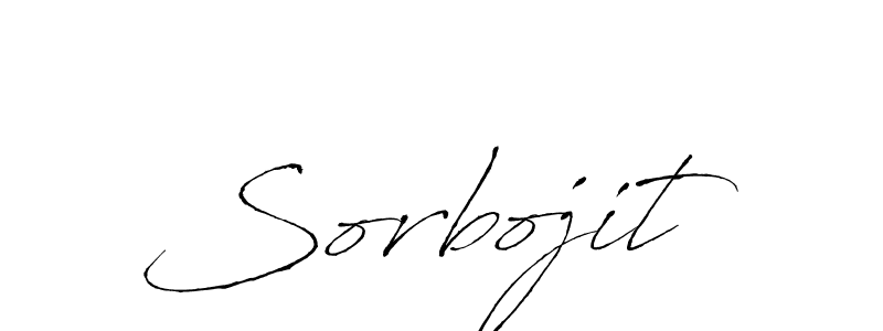 Design your own signature with our free online signature maker. With this signature software, you can create a handwritten (Antro_Vectra) signature for name Sorbojit. Sorbojit signature style 6 images and pictures png