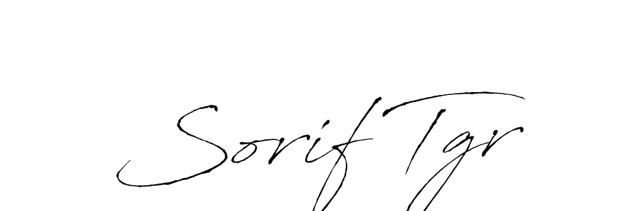 Also You can easily find your signature by using the search form. We will create Sorif Tgr name handwritten signature images for you free of cost using Antro_Vectra sign style. Sorif Tgr signature style 6 images and pictures png