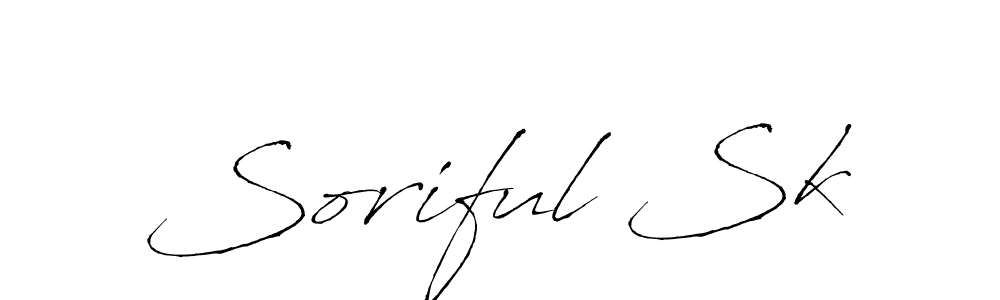 It looks lik you need a new signature style for name Soriful Sk. Design unique handwritten (Antro_Vectra) signature with our free signature maker in just a few clicks. Soriful Sk signature style 6 images and pictures png