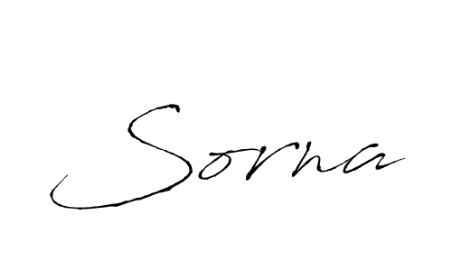 How to make Sorna name signature. Use Antro_Vectra style for creating short signs online. This is the latest handwritten sign. Sorna signature style 6 images and pictures png