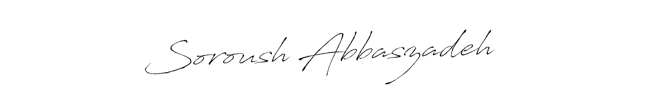 It looks lik you need a new signature style for name Soroush Abbaszadeh ツ. Design unique handwritten (Antro_Vectra) signature with our free signature maker in just a few clicks. Soroush Abbaszadeh ツ signature style 6 images and pictures png