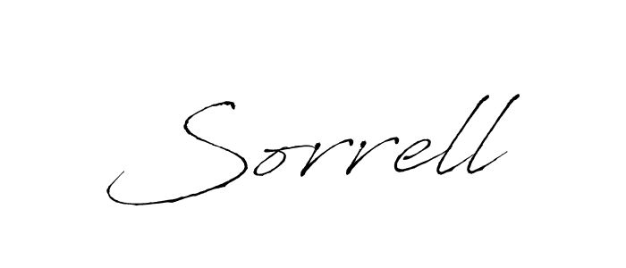 Make a beautiful signature design for name Sorrell. Use this online signature maker to create a handwritten signature for free. Sorrell signature style 6 images and pictures png