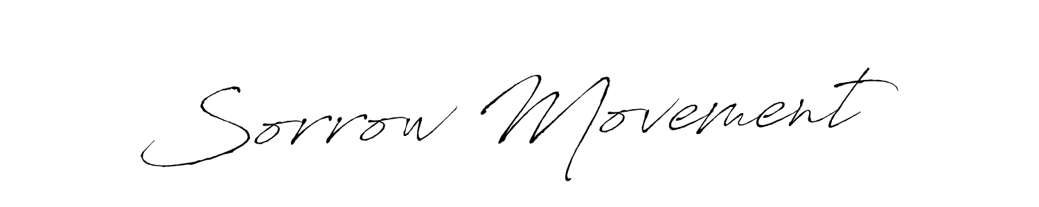 Make a beautiful signature design for name Sorrow Movement. Use this online signature maker to create a handwritten signature for free. Sorrow Movement signature style 6 images and pictures png