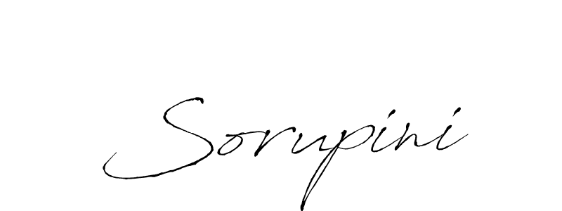 Also we have Sorupini name is the best signature style. Create professional handwritten signature collection using Antro_Vectra autograph style. Sorupini signature style 6 images and pictures png