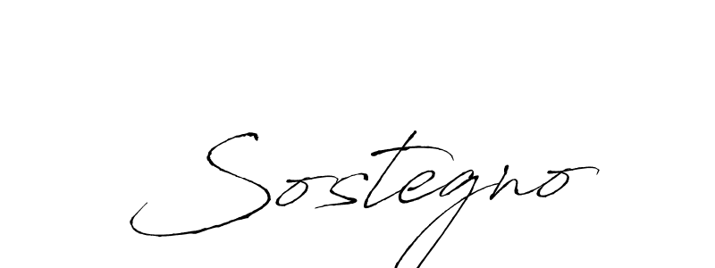 How to make Sostegno name signature. Use Antro_Vectra style for creating short signs online. This is the latest handwritten sign. Sostegno signature style 6 images and pictures png