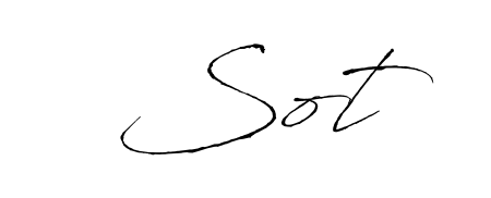 Create an unforgettable impression when signing with Sot name styled in Antro_Vectra typography. 100% free online generator. Sot signature style 6 images and pictures png