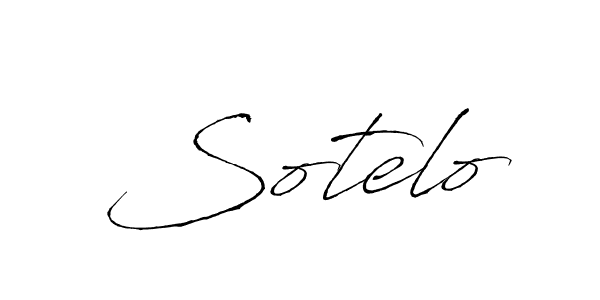 Antro_Vectra is a professional signature style that is perfect for those who want to add a touch of class to their signature. It is also a great choice for those who want to make their signature more unique. Get Sotelo name to fancy signature for free. Sotelo signature style 6 images and pictures png