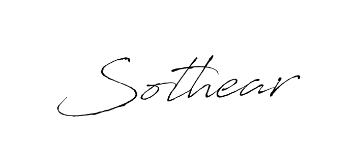 How to make Sothear name signature. Use Antro_Vectra style for creating short signs online. This is the latest handwritten sign. Sothear signature style 6 images and pictures png