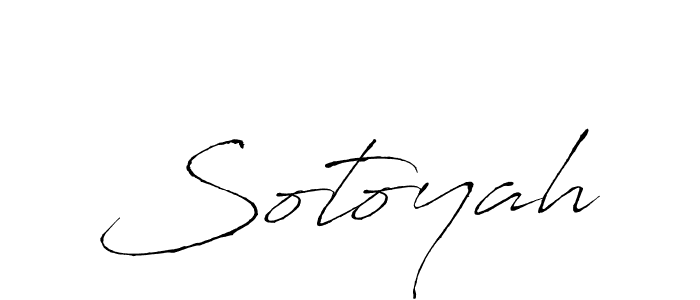 You should practise on your own different ways (Antro_Vectra) to write your name (Sotoyah) in signature. don't let someone else do it for you. Sotoyah signature style 6 images and pictures png