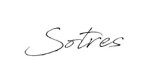 if you are searching for the best signature style for your name Sotres. so please give up your signature search. here we have designed multiple signature styles  using Antro_Vectra. Sotres signature style 6 images and pictures png